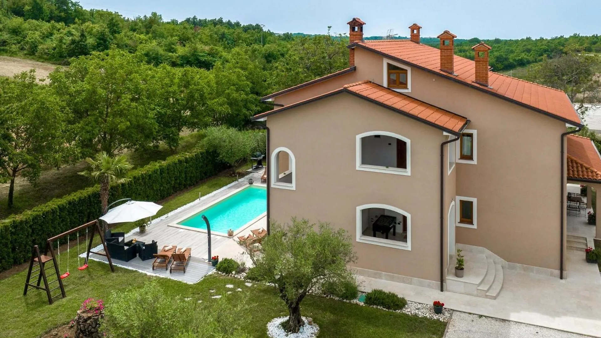 Splendid Villa In VI Inada With Jacuzzi Vizinada 0*,  Croatia
